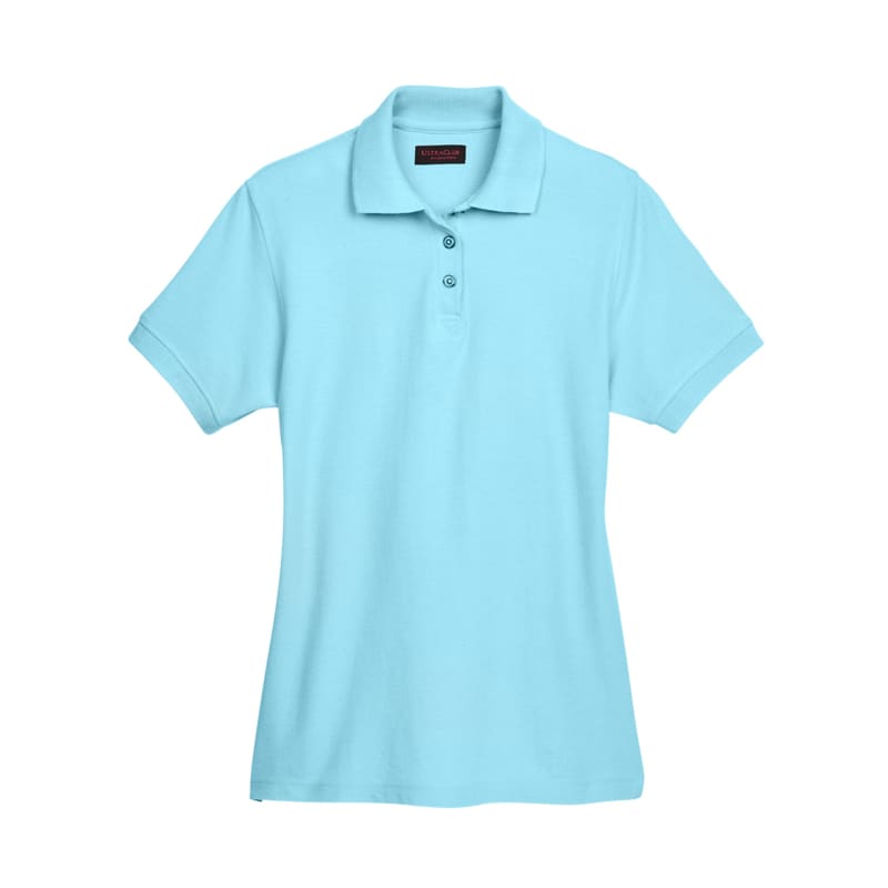 UltraClub Ladies Whisper Piqu Polo 7