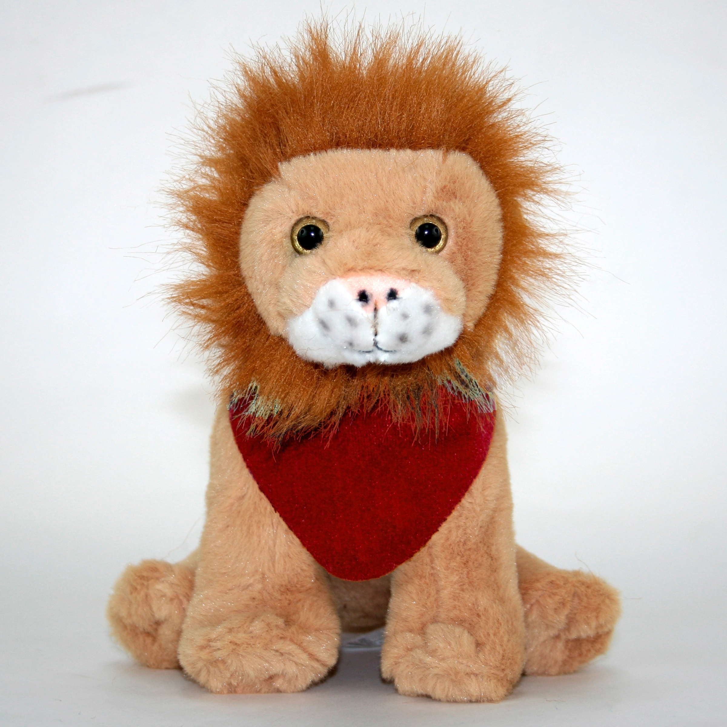 9" In The Zoo Stuffed Lion 5