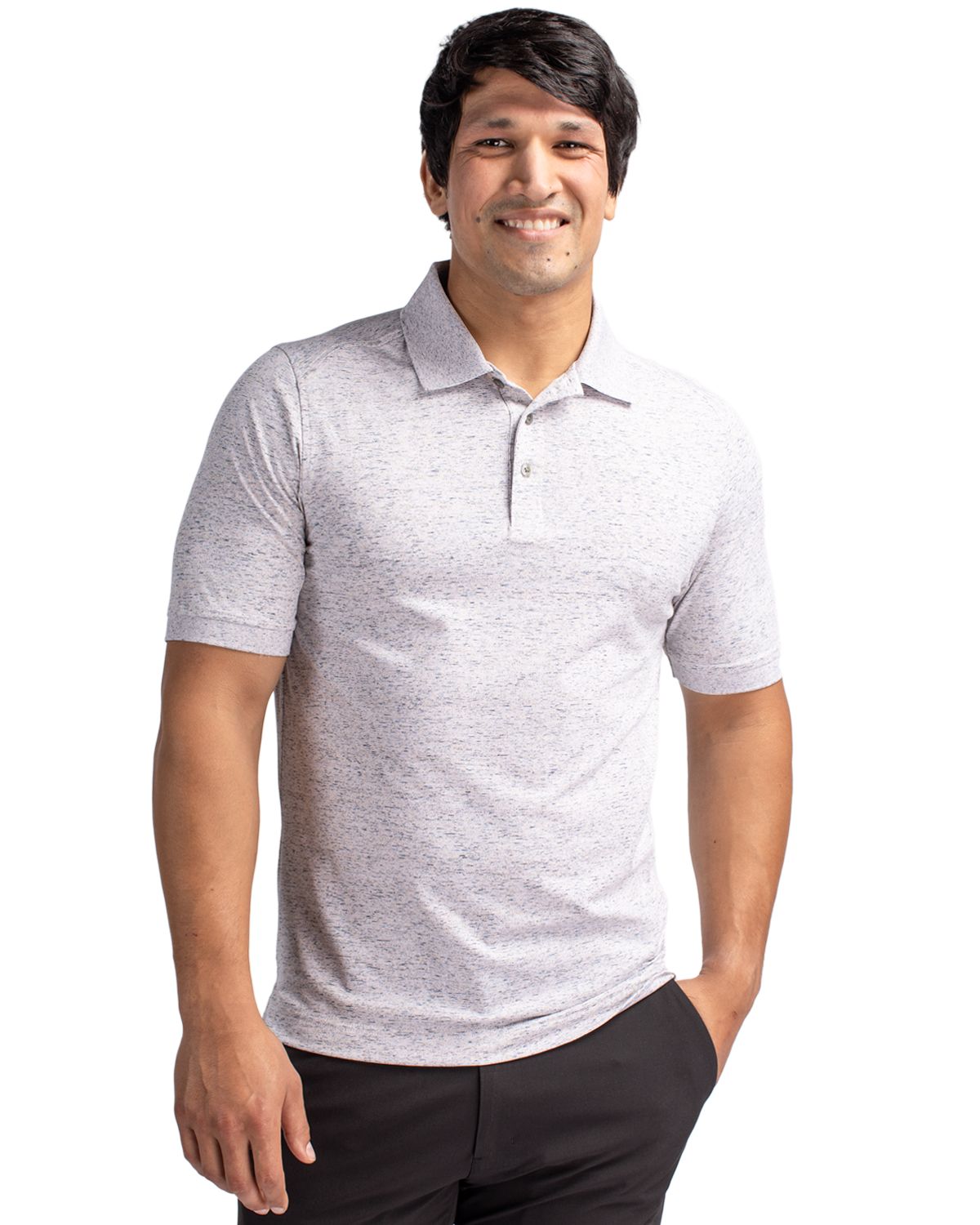Advantage Tri-Blend Space Dye Mens Big and Tall Polo Big & Tall