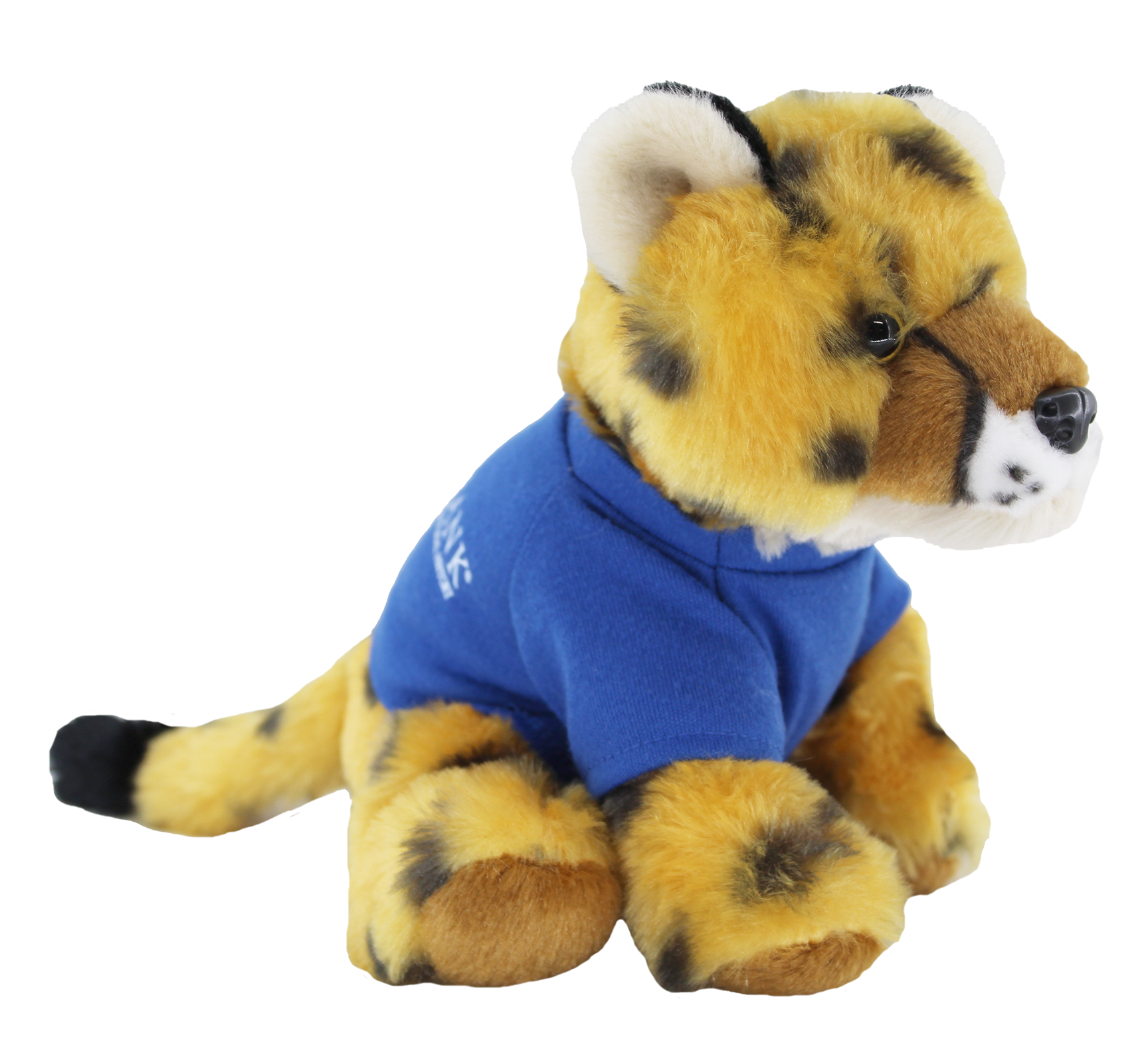 8" Mini Cuddlekin Cheetah with shirt and one color imprint 2