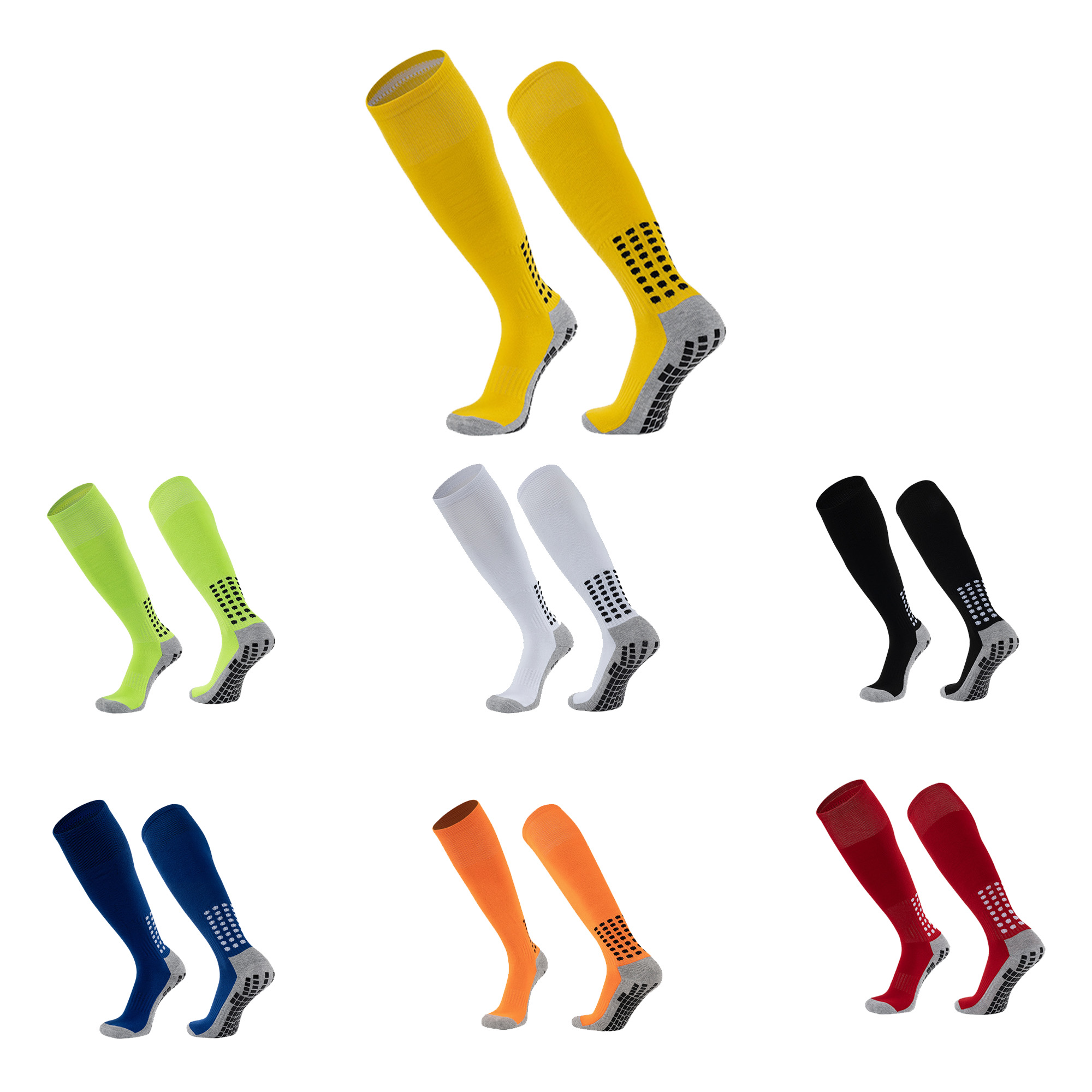 Anti-Slip Soccer Athletic Crew Long Socks 1