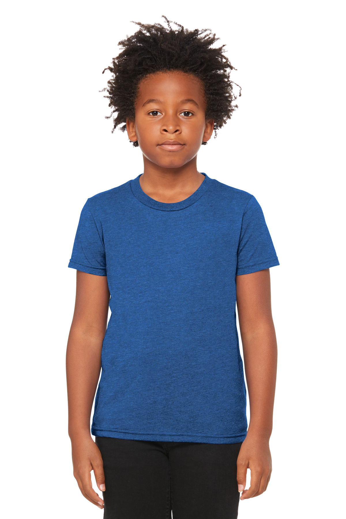 BELLA+CANVAS® Youth Heather CVC Tee 49