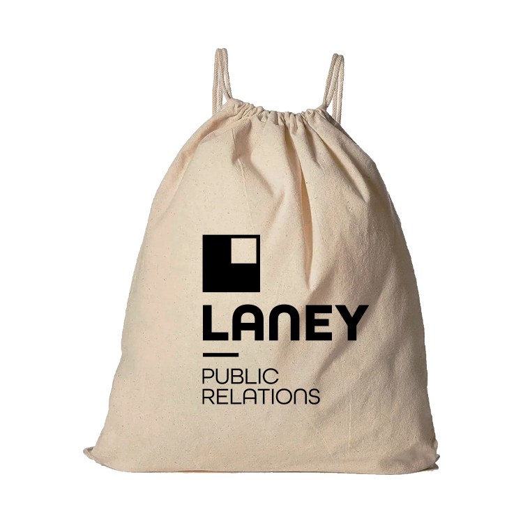 Overlook Organic Cotton Drawstring Backpack 5