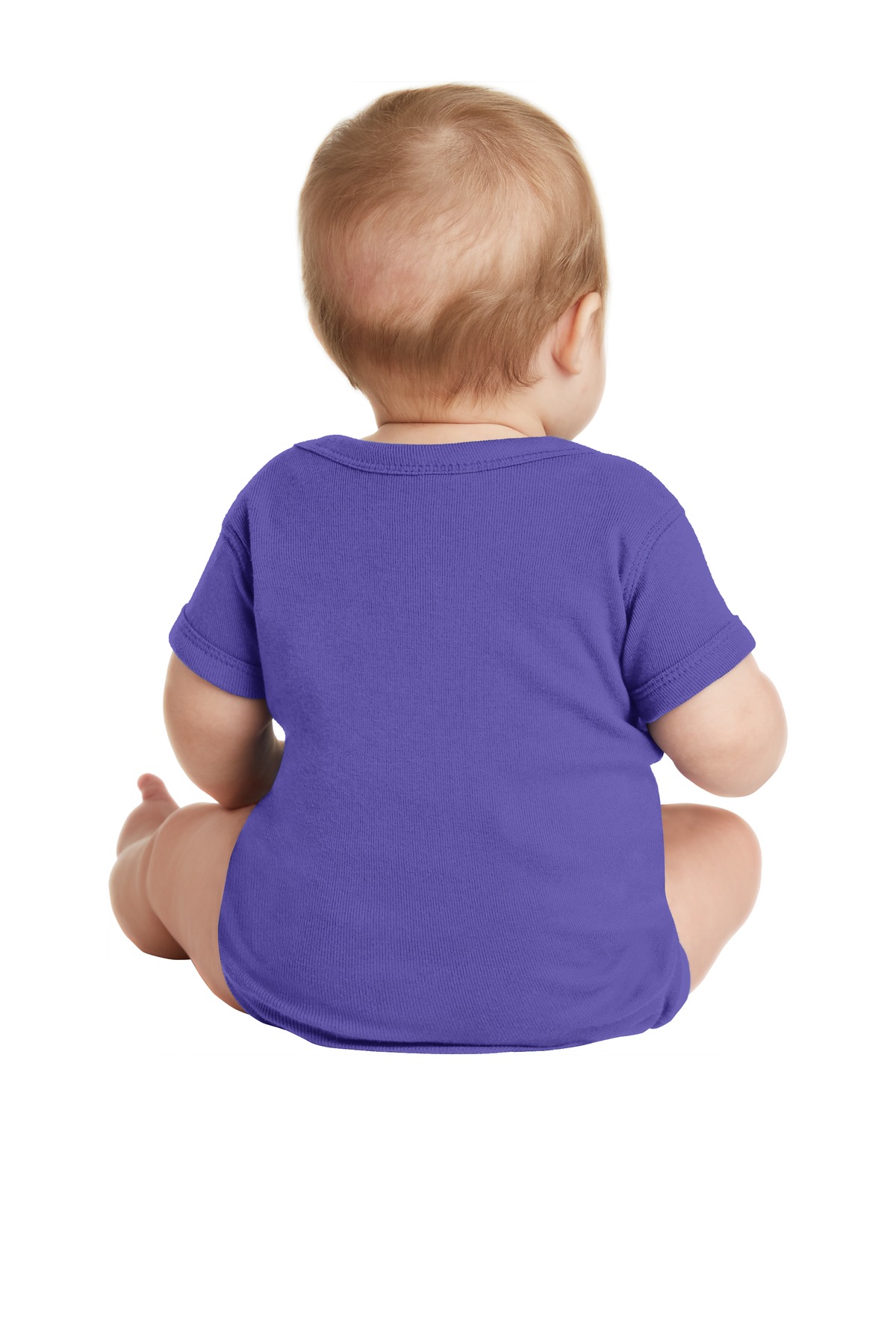 Rabbit Skins Infant Short Sleeve Baby Rib Bodysuit. RS4400 42