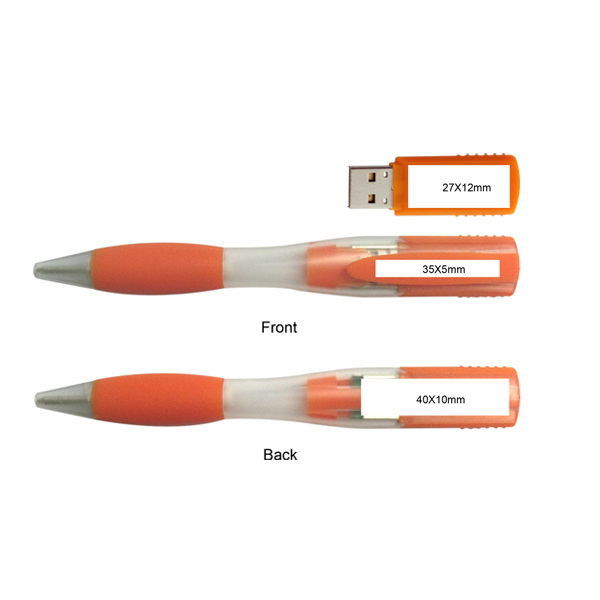 Geneva Soft Grip USB Pen - Simports 11