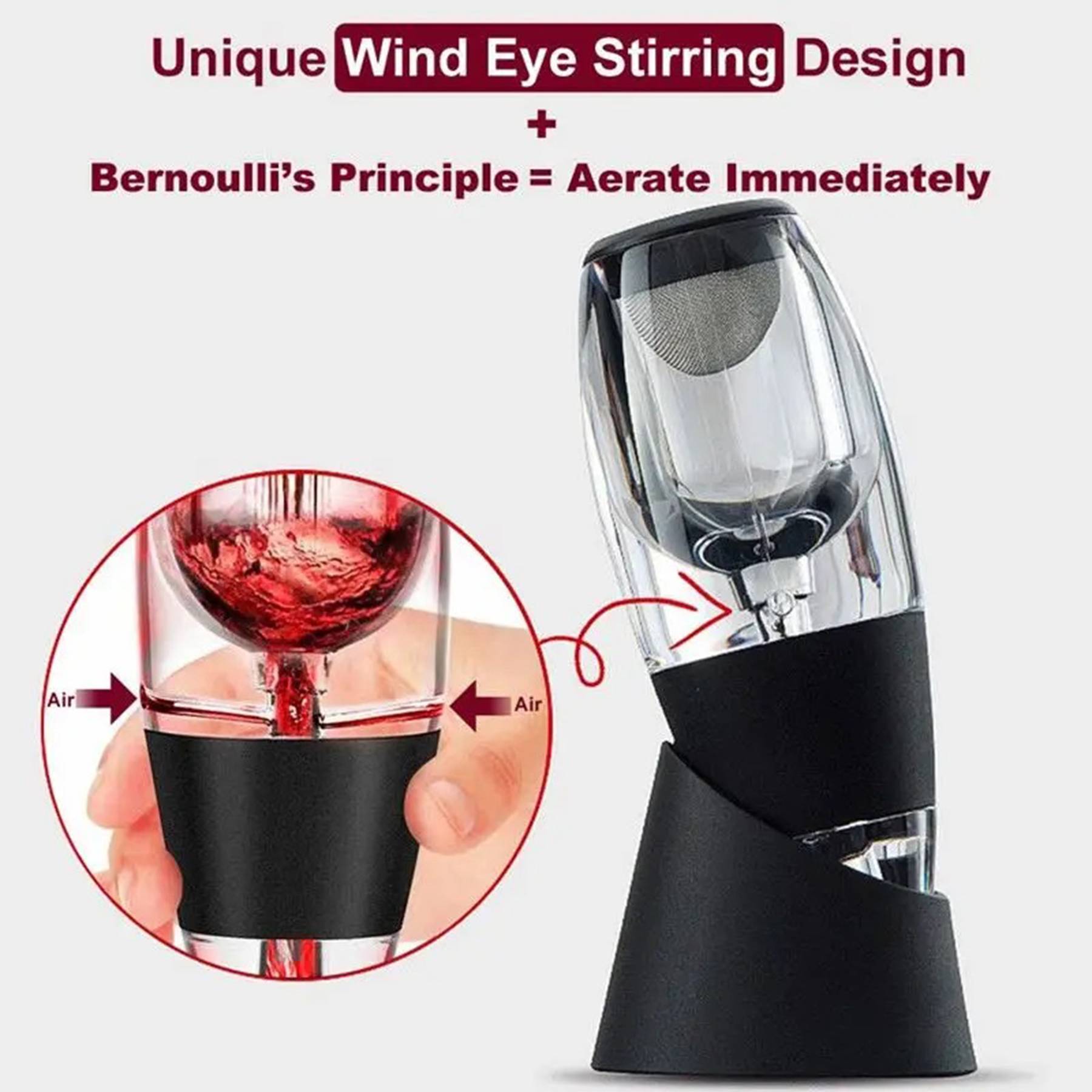 Red wine decanter 5