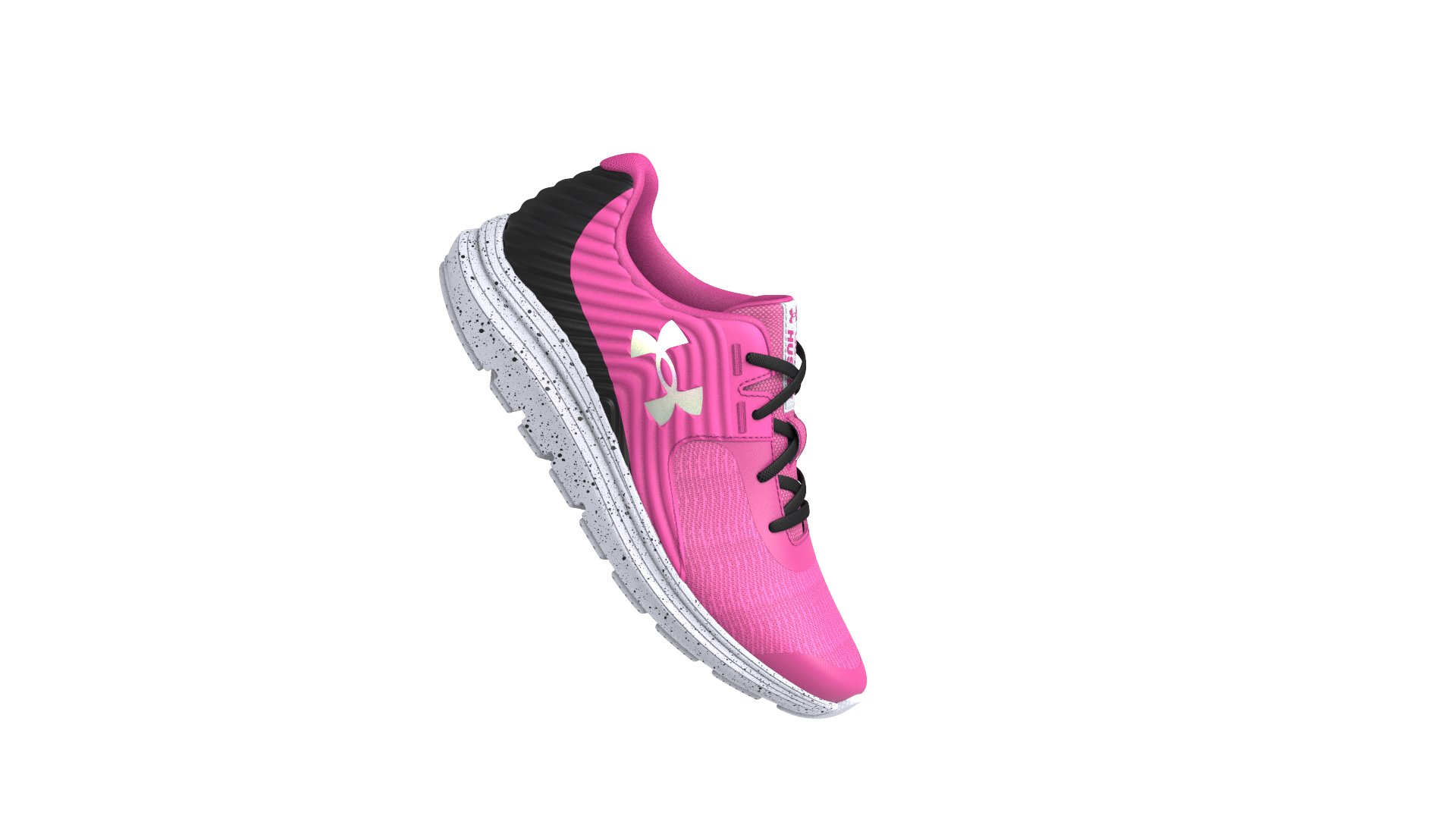 Girls' Pre-School UA Outhustle AL Running Shoes, custom youth shirt with logo imprint 2
