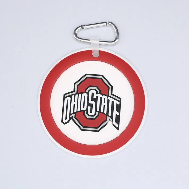 Golf Putt Target PVC Bag Tag 2
