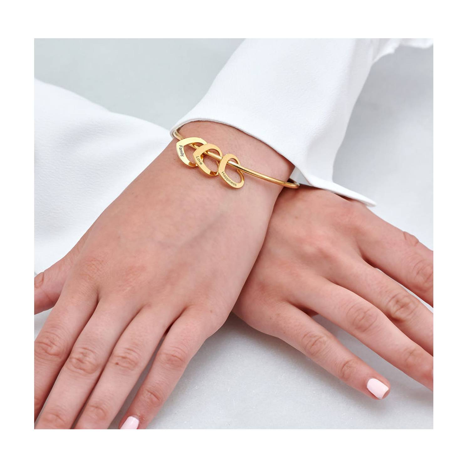 Personalized Bangle Name Bracelet 4