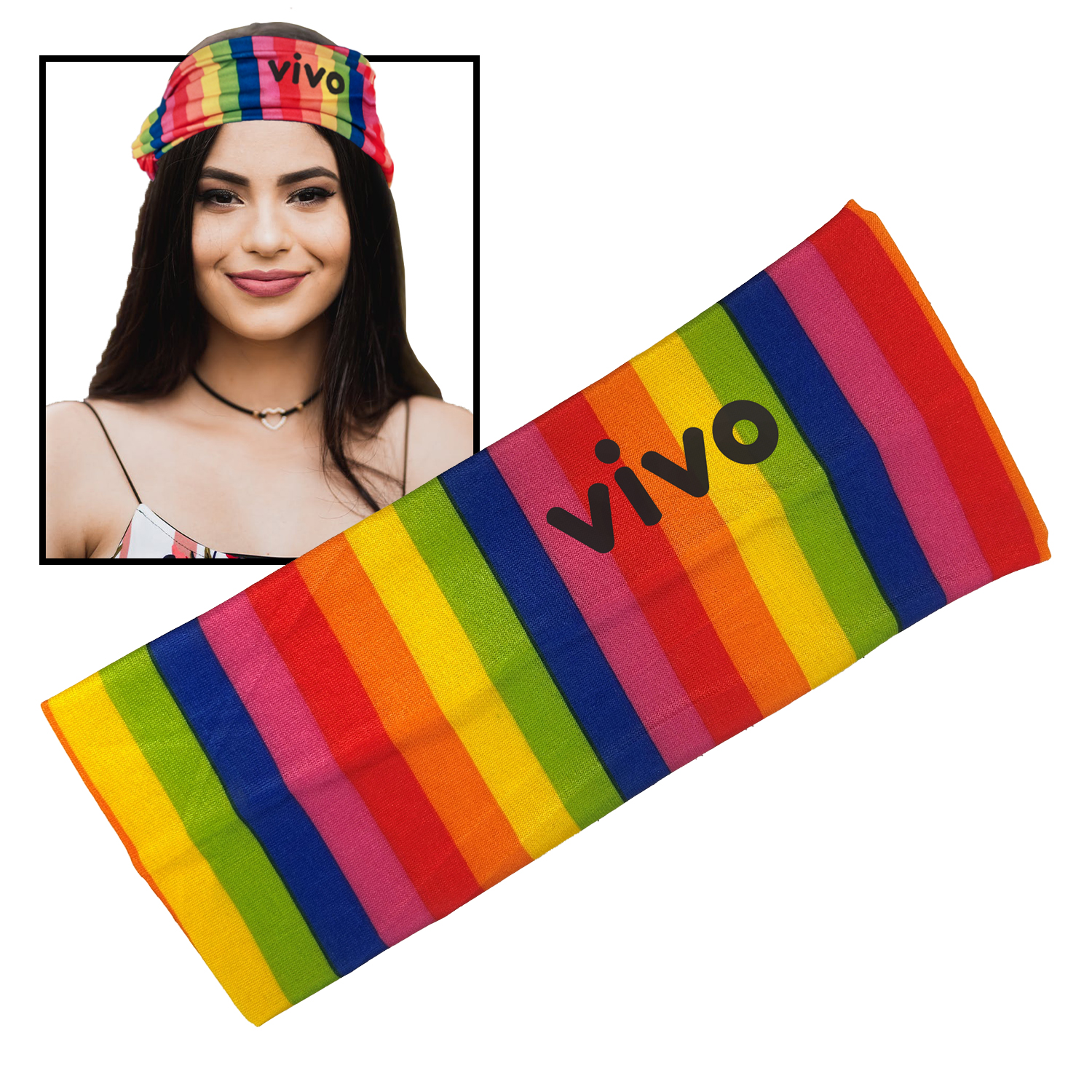 Rainbow Headband 1