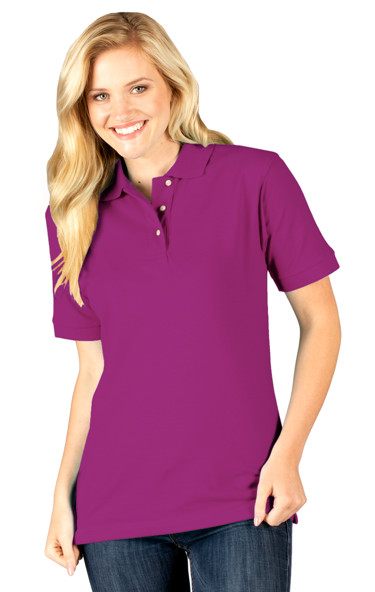 Ladies' Superblend Short-Sleeve Pique Polo 3