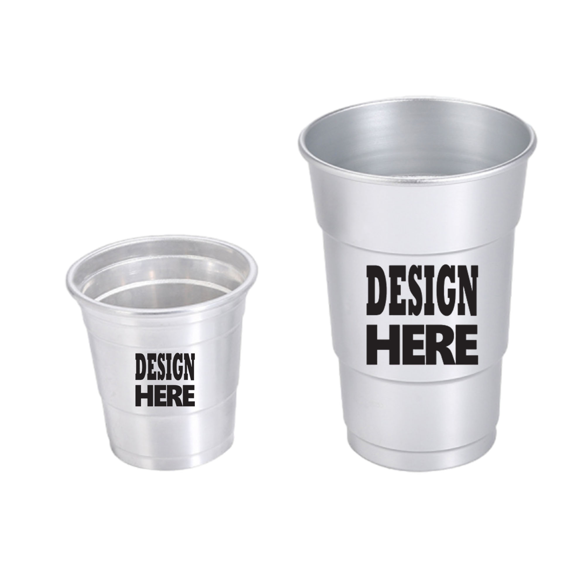 Various Customizable  Recyclable Aluminum Cup 1