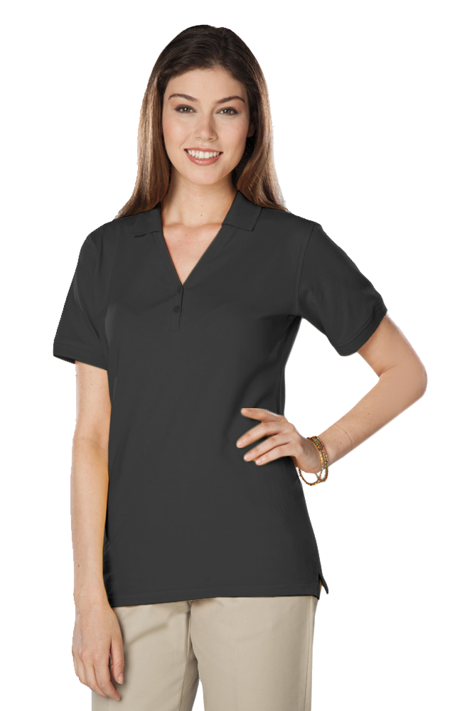 Ladies' Soft Touch Y-Placket Polo 3