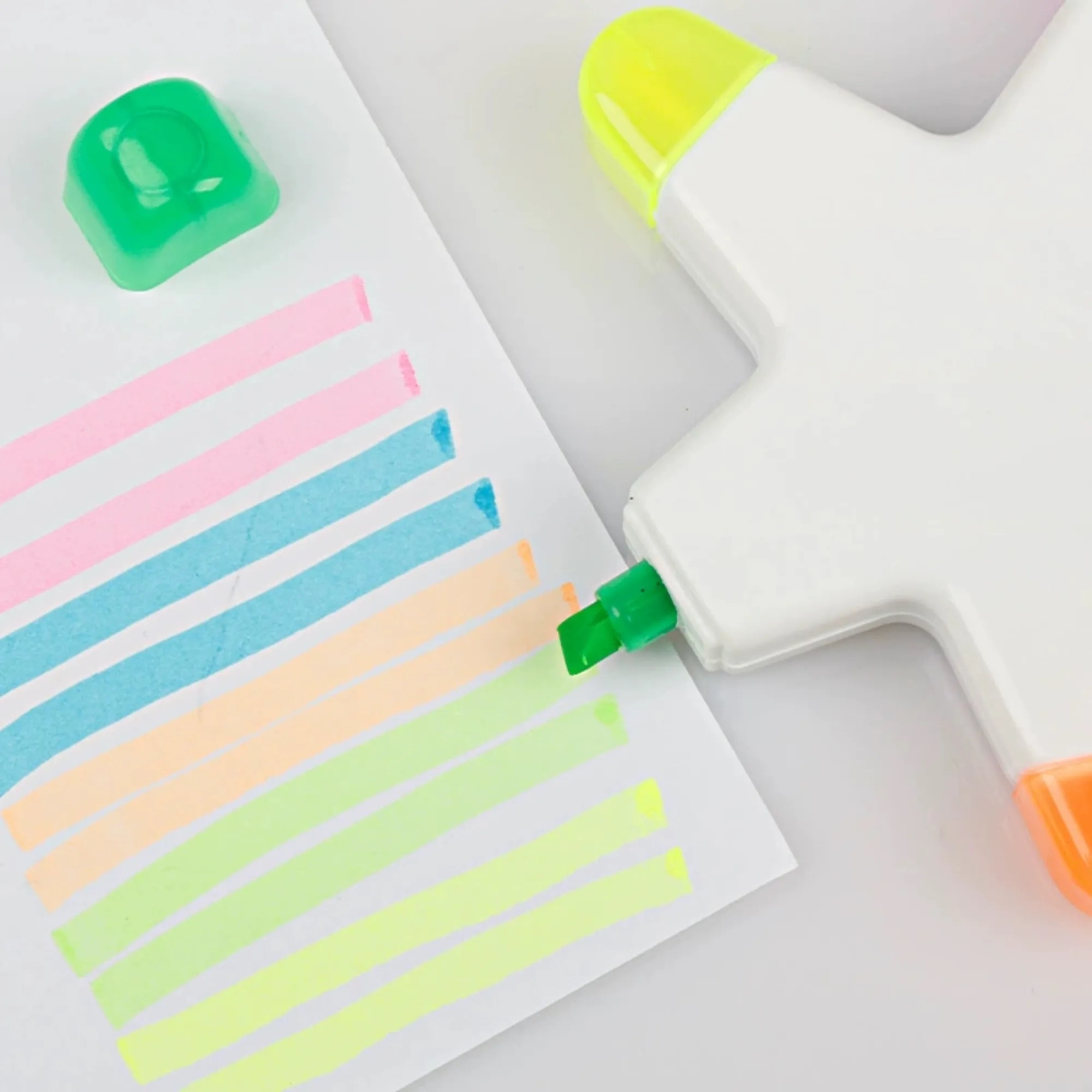 Star Shape 5 Color Highlighter Marker 3