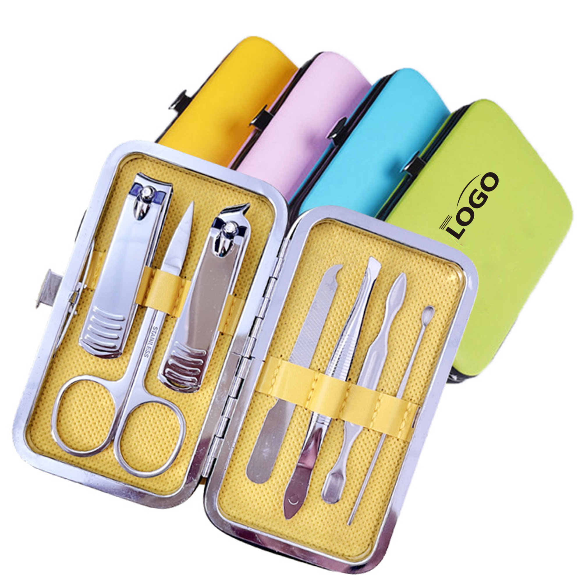 Vibrant 7-Piece Manicure Tool Set 2
