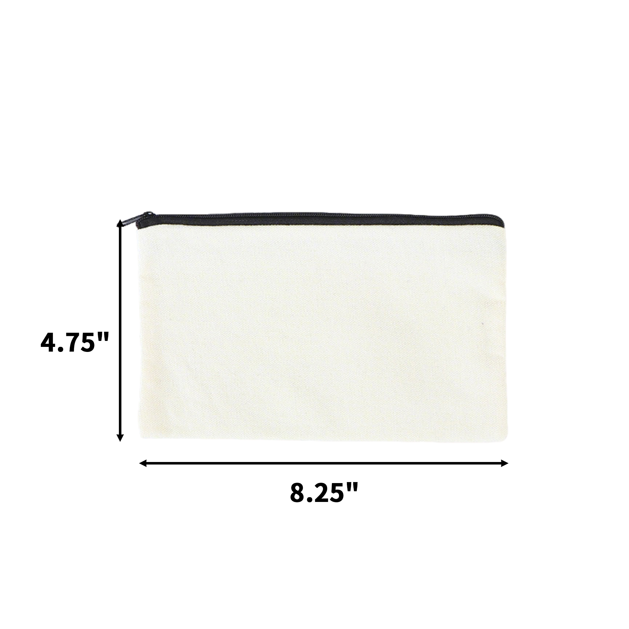 Canvas Zipper Utility Pouch For Pens And Small Tools 5