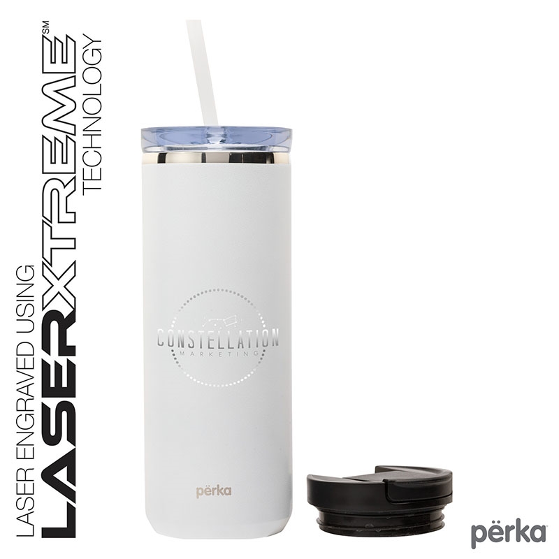 Perka® Trent 18 oz. Double Wall, Stainless Steel Hot/Cold Tumbler 86
