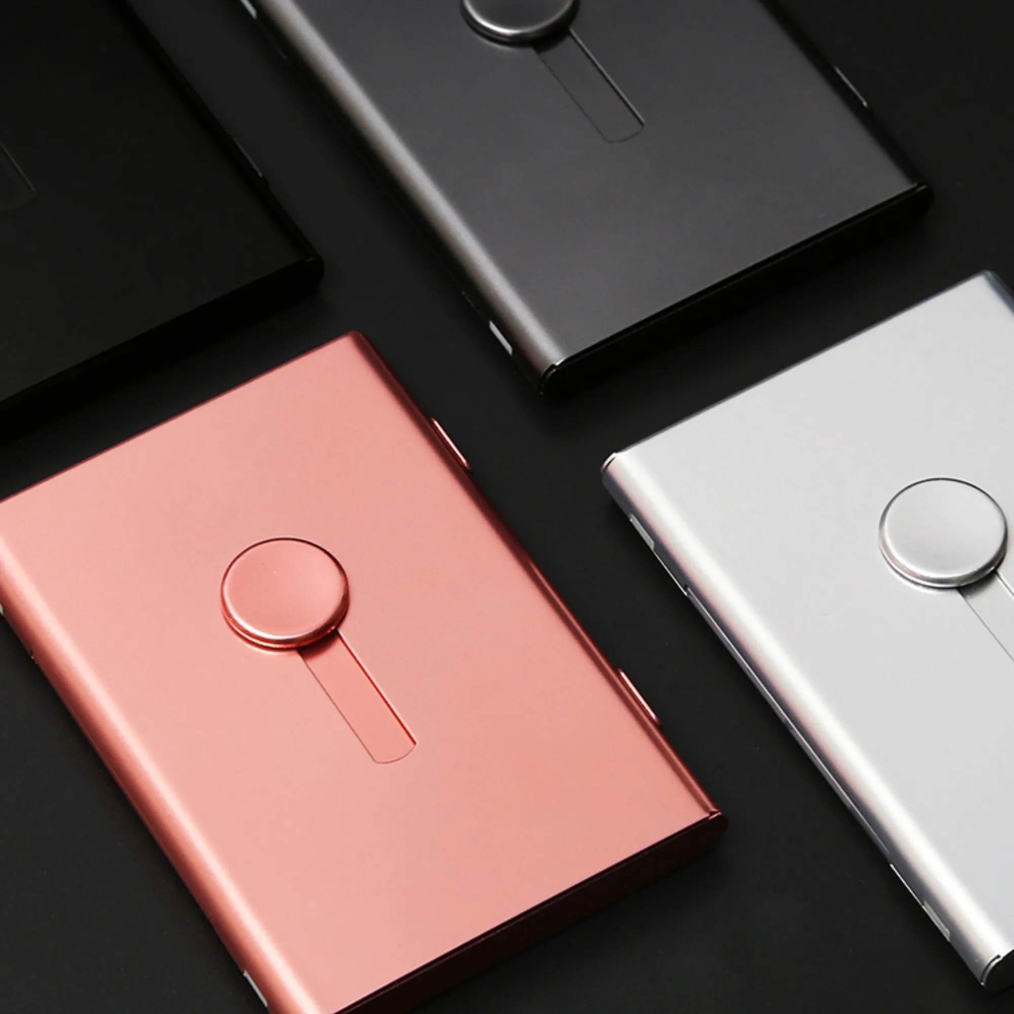 Metal Business Card Holder Case 1