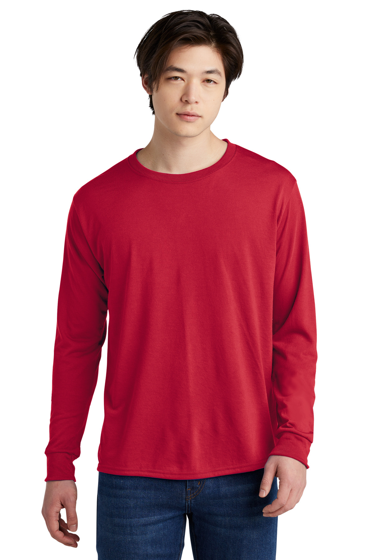 Jerzees Dri-Power 100% Polyester Long Sleeve T-Shirt 21LS 86