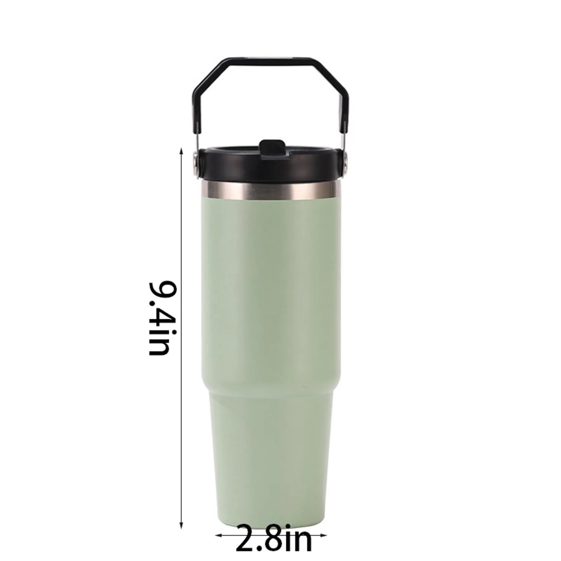 30 oz IceFlow Stainless Steel Tumbler with Straw 16