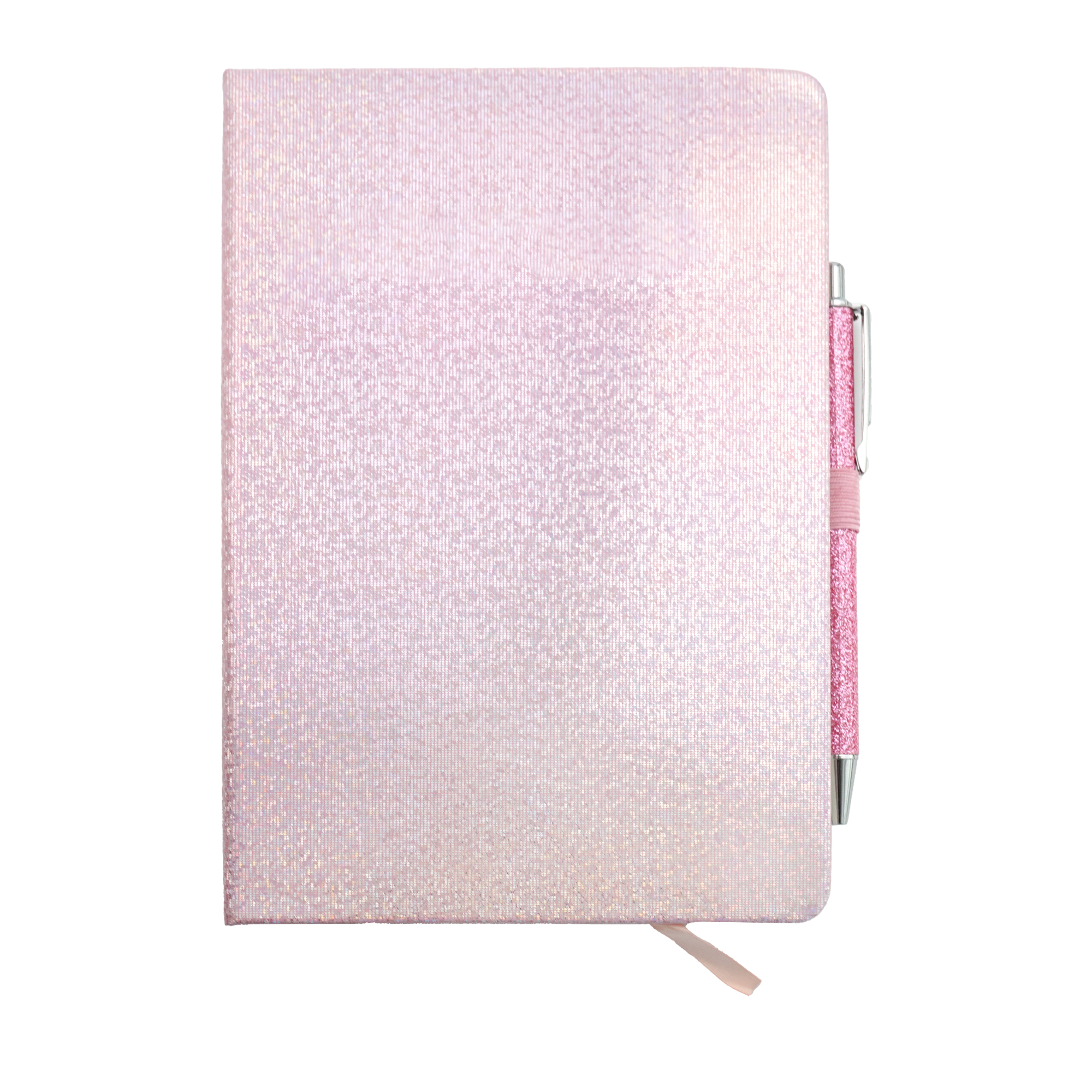 Glitter Hardcover Notebook with Pen 5