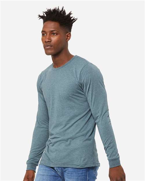 Unisex Triblend Long Sleeve Tee - 3513 38