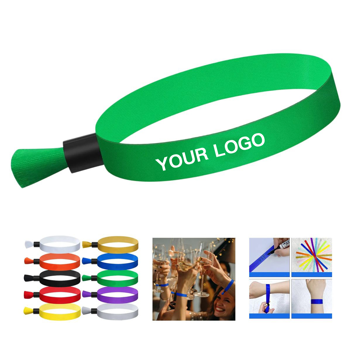 Comfortable Festival ID Bands for Events and Openings 5
