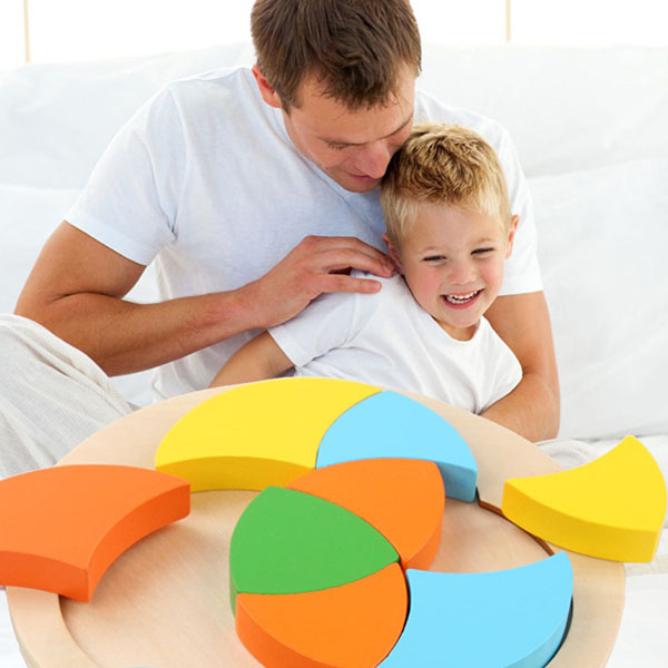 children baby creative toy wooden building blocks 11