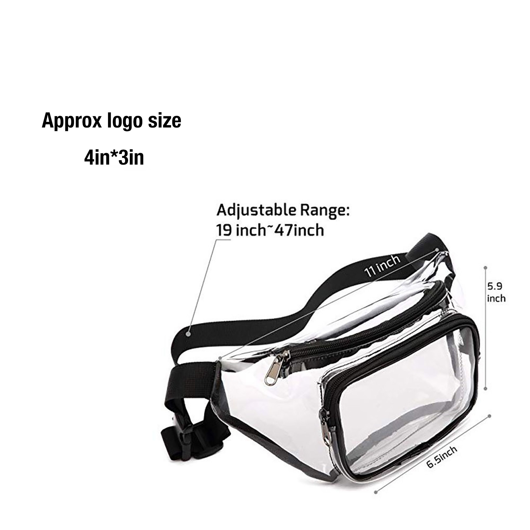 PVC Clear Fanny Pack 4