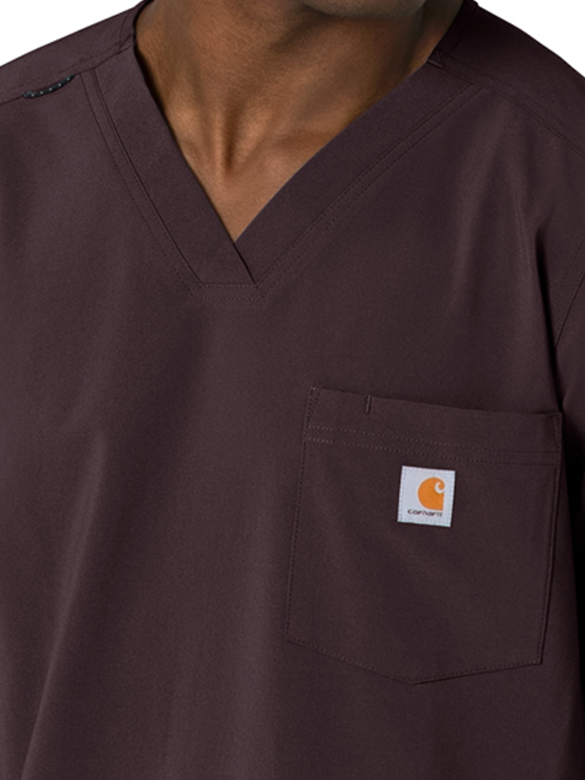 Carhartt Scrubs - Force Cross-Flex - Men's Three-Pocket V-Neck Top 8