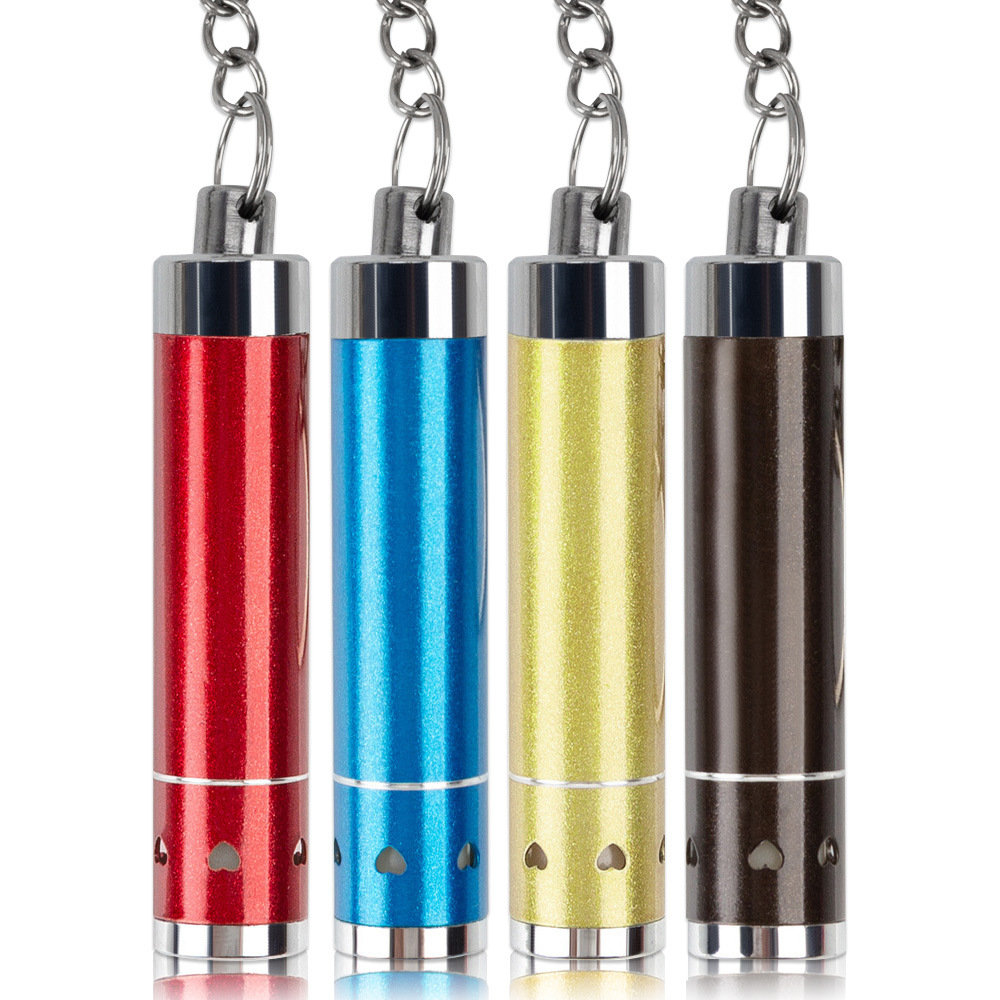 Portable Aluminum Alloy Mini Led Flashlight Keychain 2