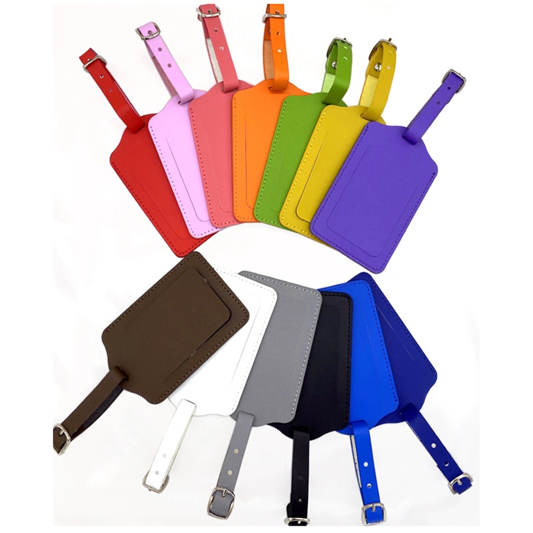PU Leather Luggage Tag 9