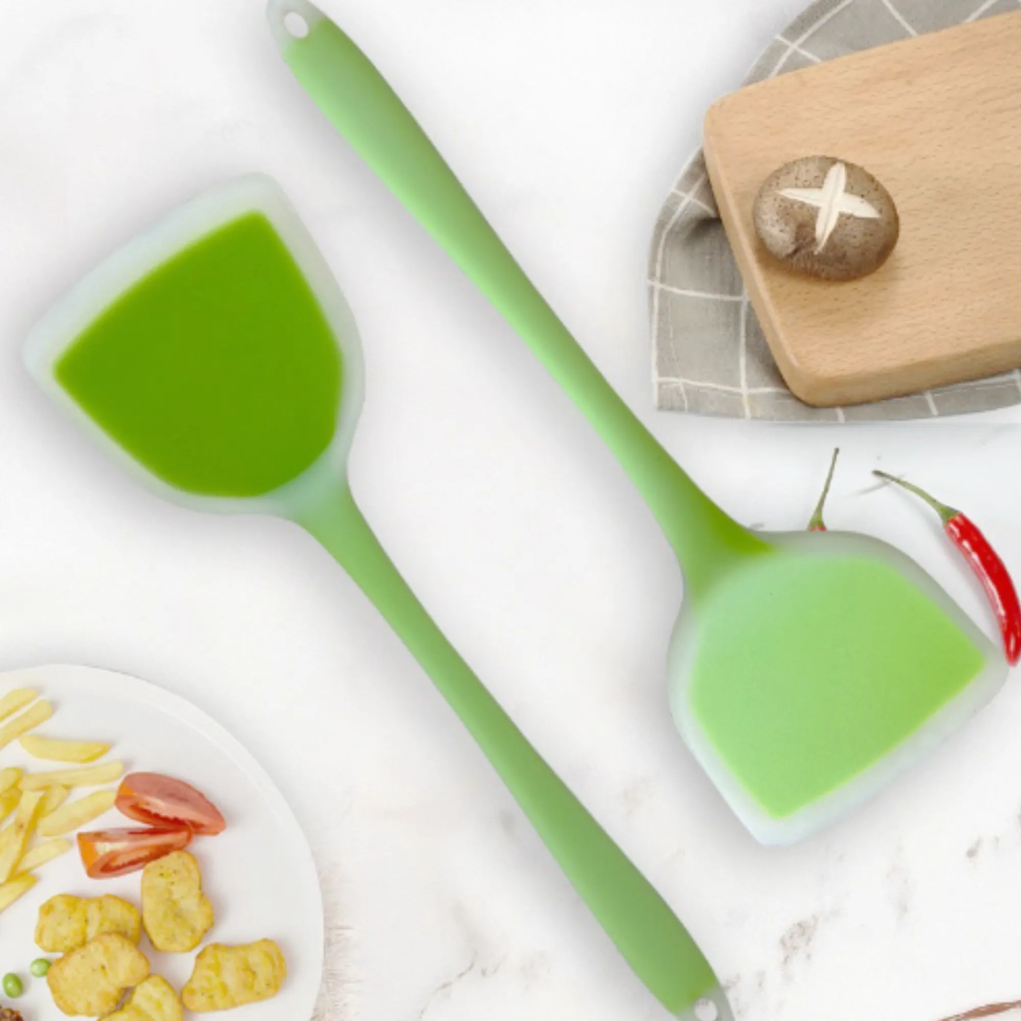 Colorful Food - grade Silicone Custom - Logo Spatulas 2