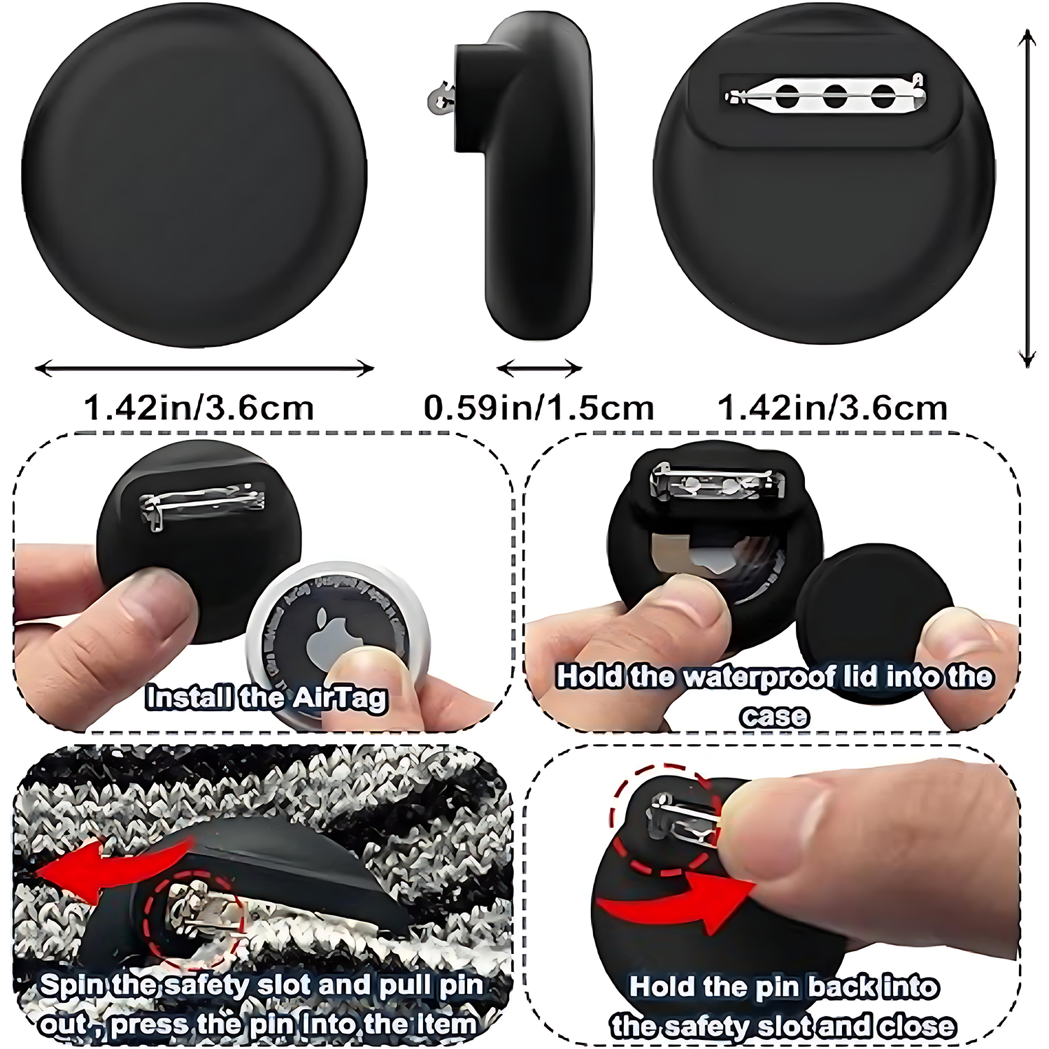 Waterproof Silicone GPS Tracker Case - Durable & Anti-Lost 7