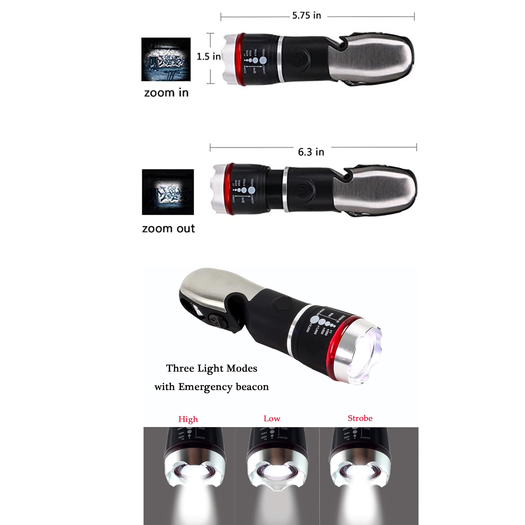 Multi-Tool with LED Flashlight 2