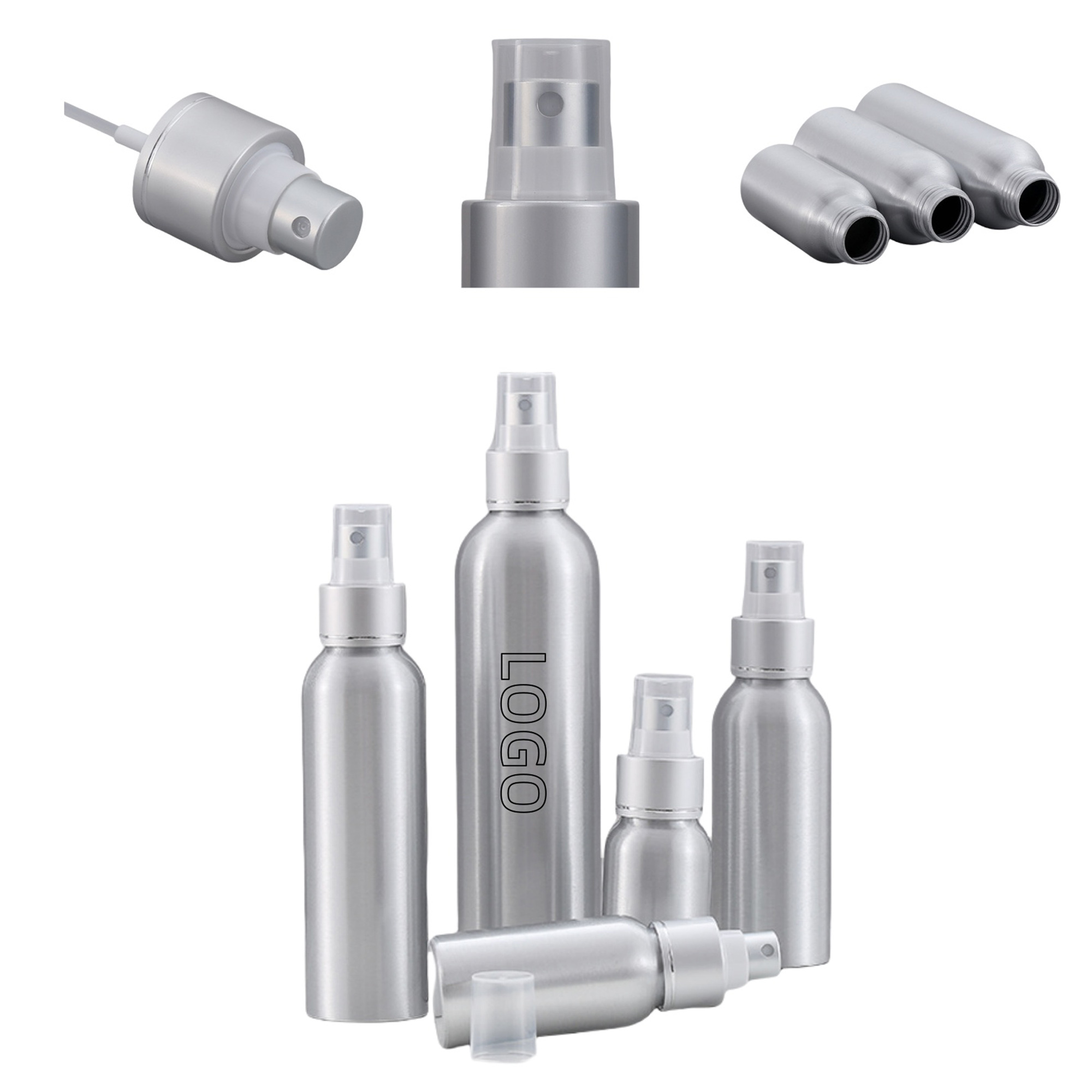 MOQ 50 Aluminium Atomizer Bottle 2