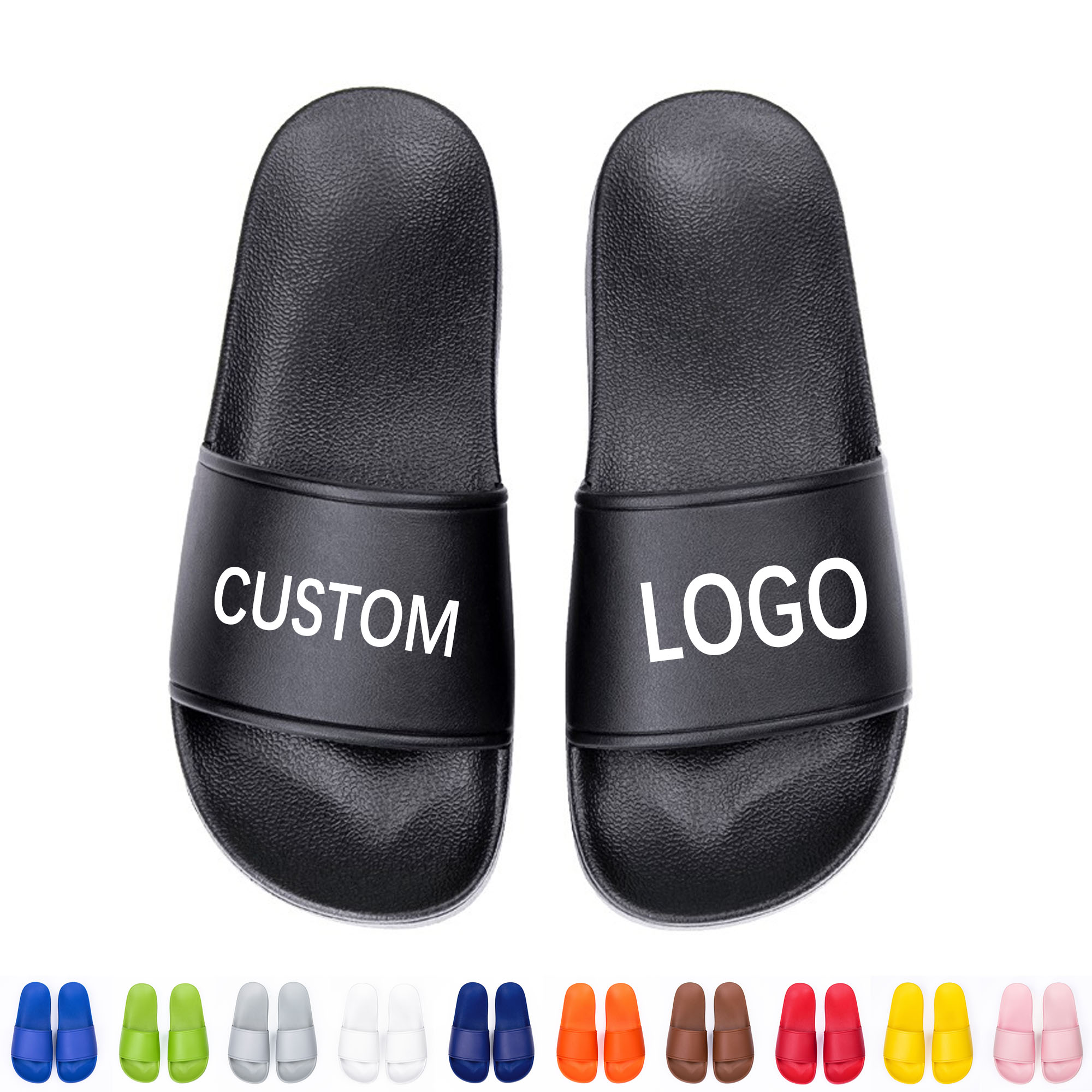 MOQ20 PVC Summer Slippers Non Slip 3