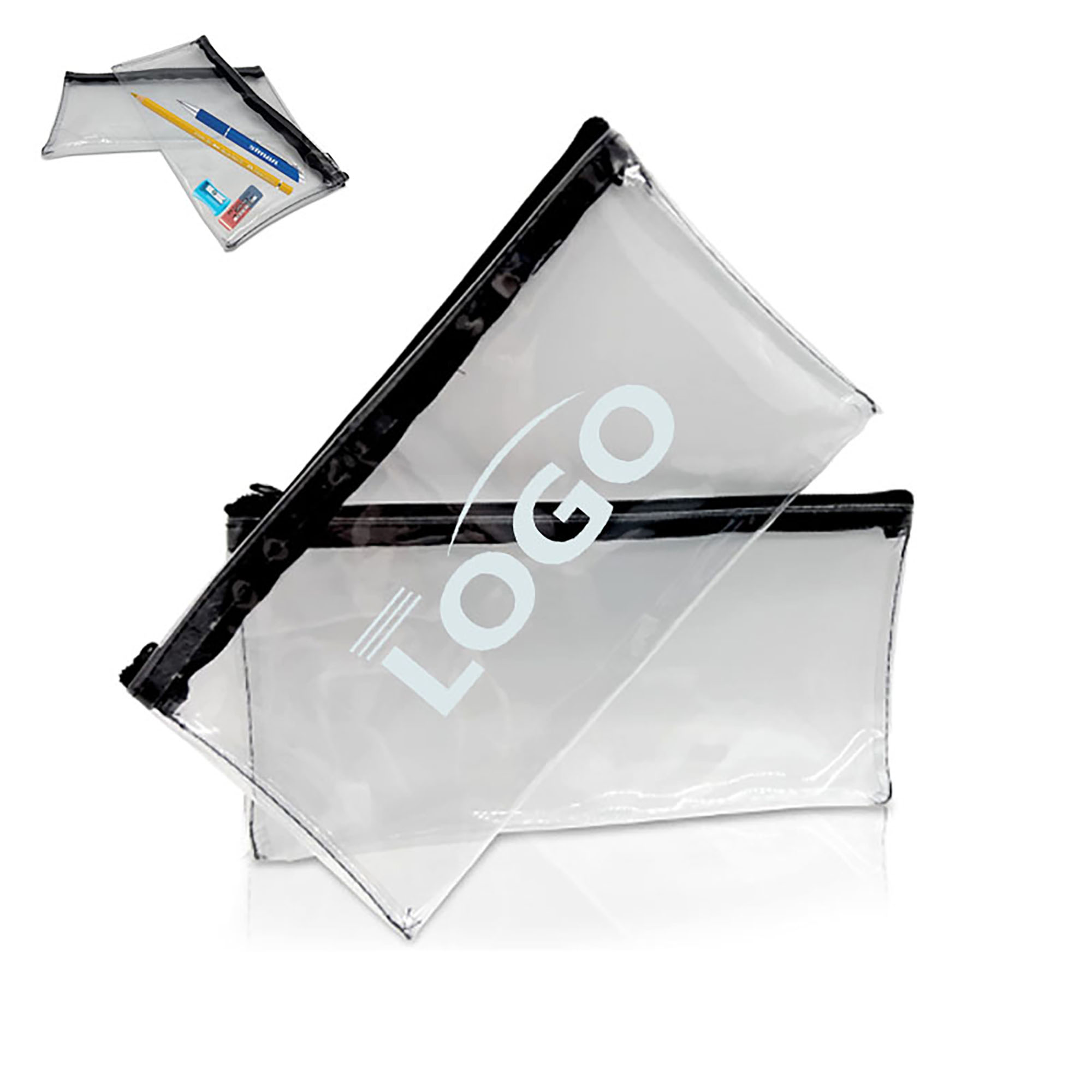 Transparent PVC Pencil Bag 2