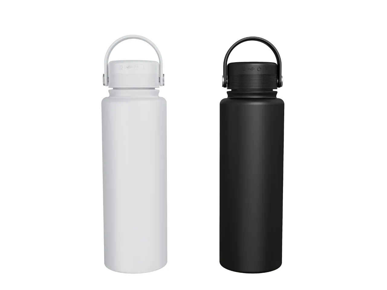Smart 40oz SS Double Wall Vacuum Wireless Blue Tooth Bottle 6