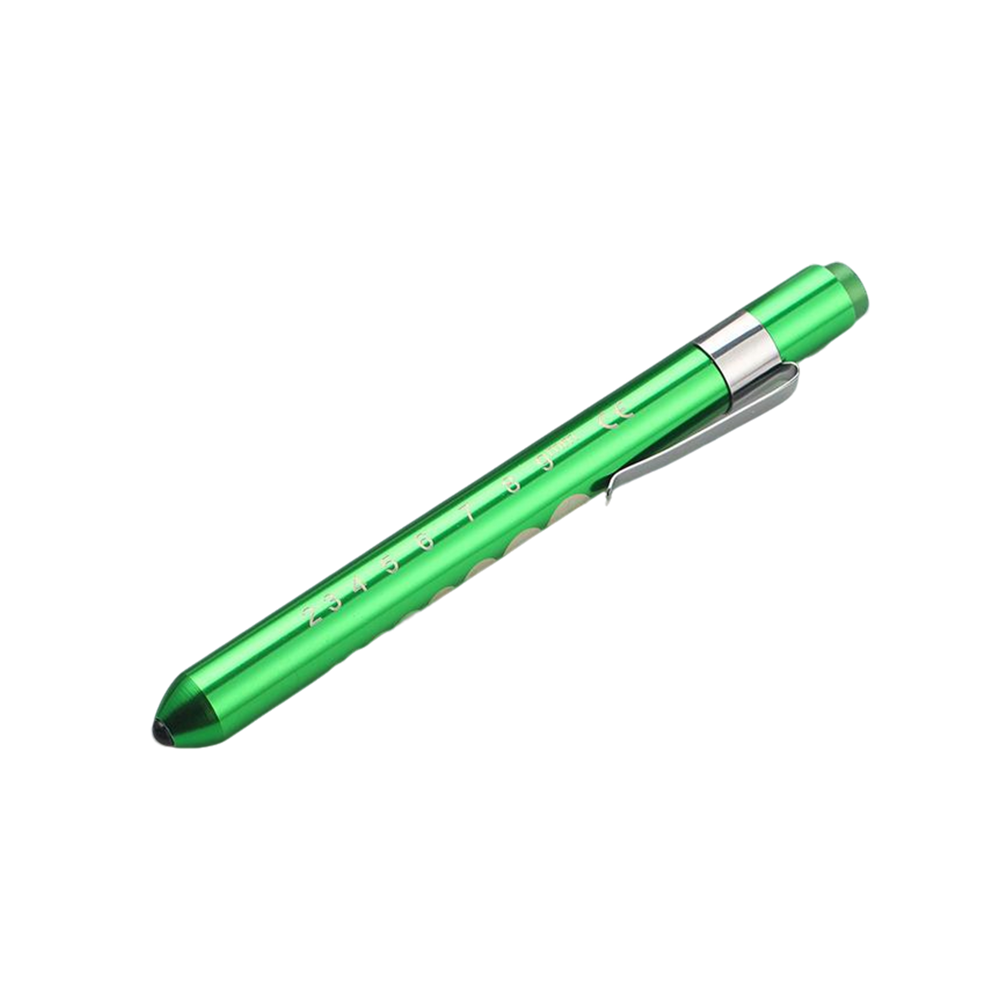 Aluminum Alloy Medical Penlight With Pupil Gauge 5