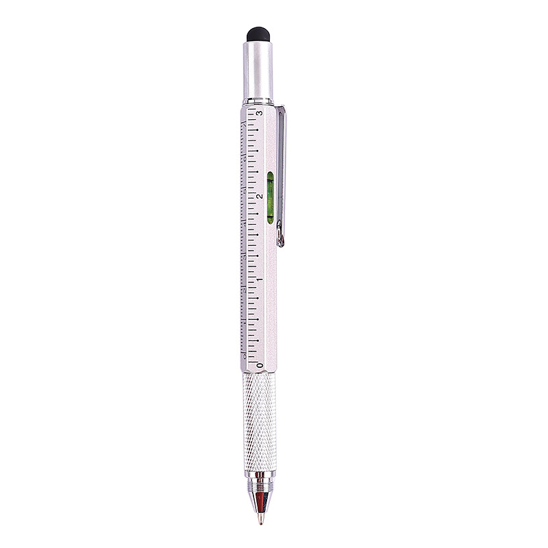 Metal 6 in 1 Tool Pen with Ruler 6