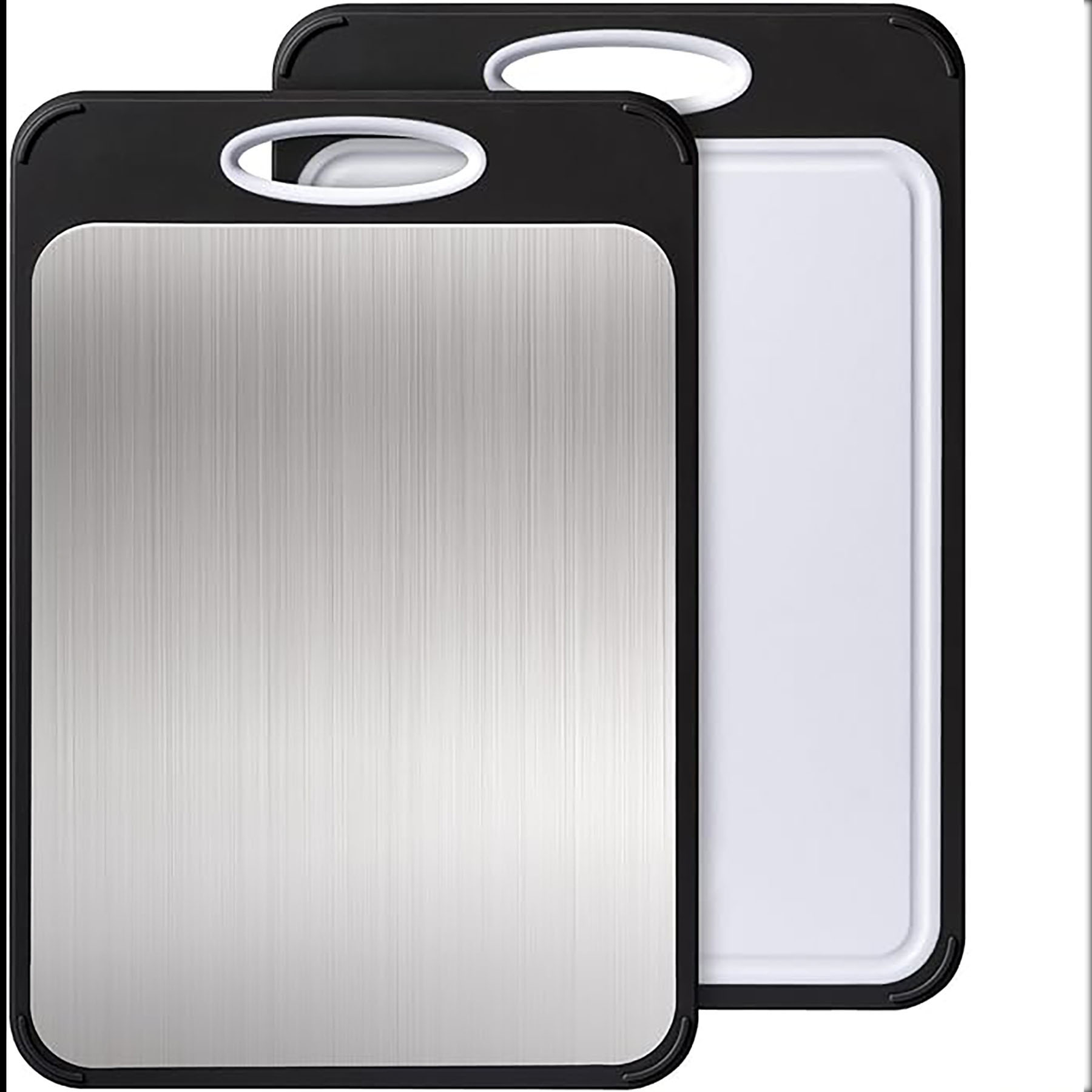 Double Sided Stainless Steel Cutting Board 3