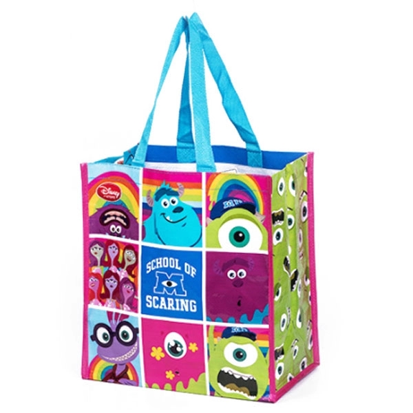 110g Laminated RPET Shopping Bag -14"W x 14"H x 8" G 2