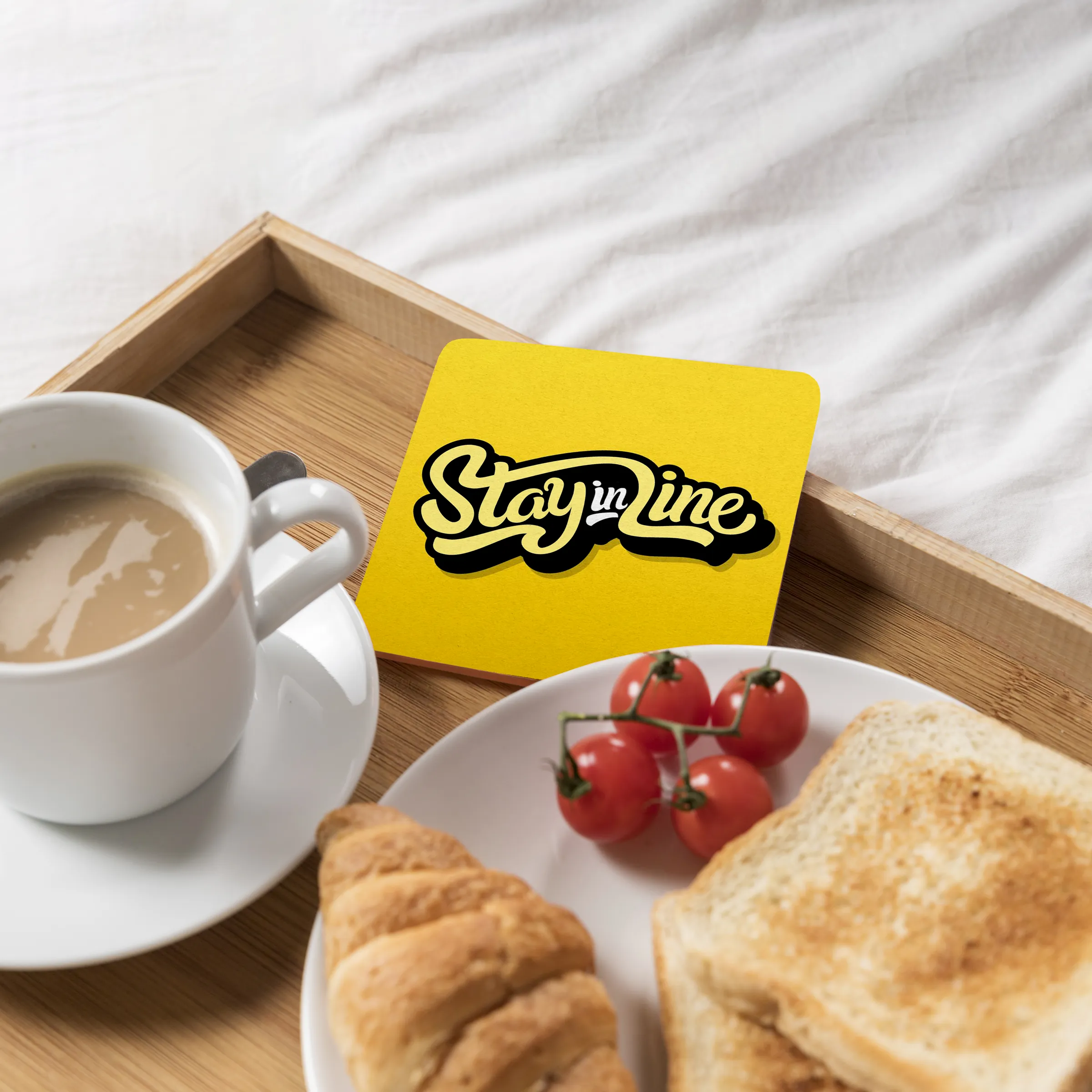 3.5" Square Pulpboard Coaster - 4 color print 8
