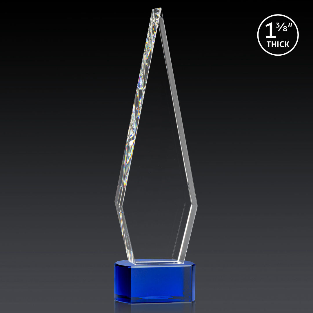 Springfield 3D Award on Paragon Base - Blue 8