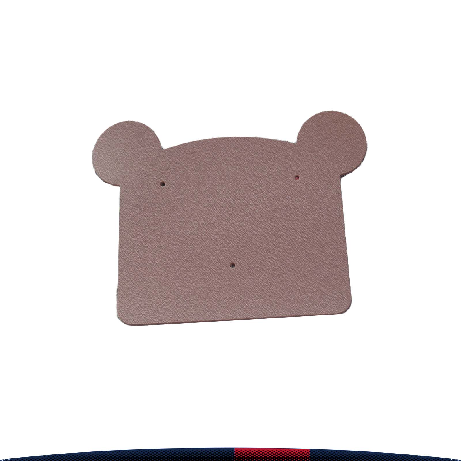 Bear PU Leather Coaster 2