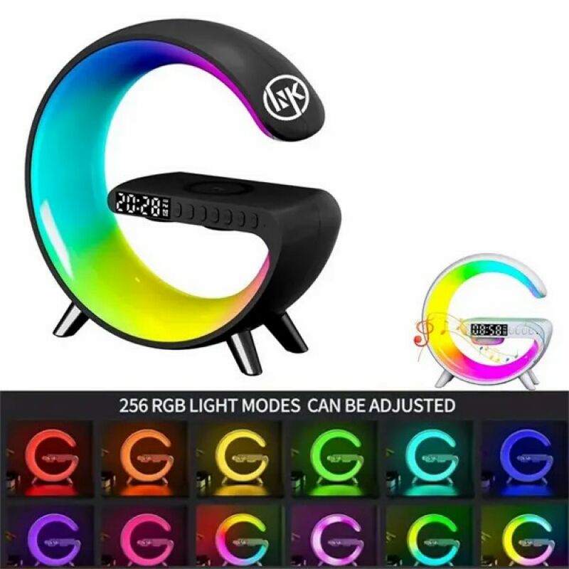 G Shaped Wireless Smart Light Sunrise Alarm Clock