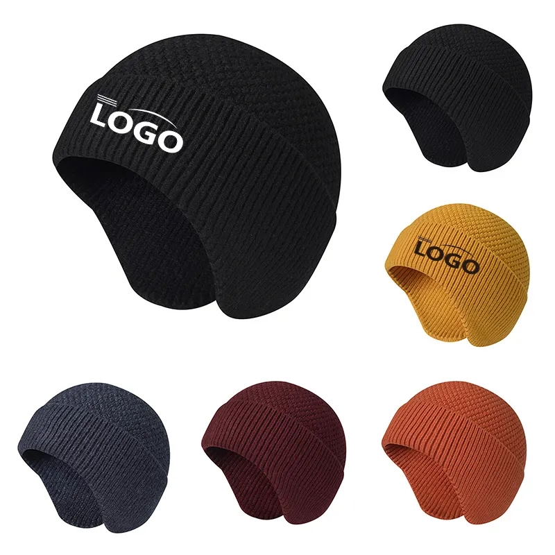 Unisex Winter Knitted Beanie Hats