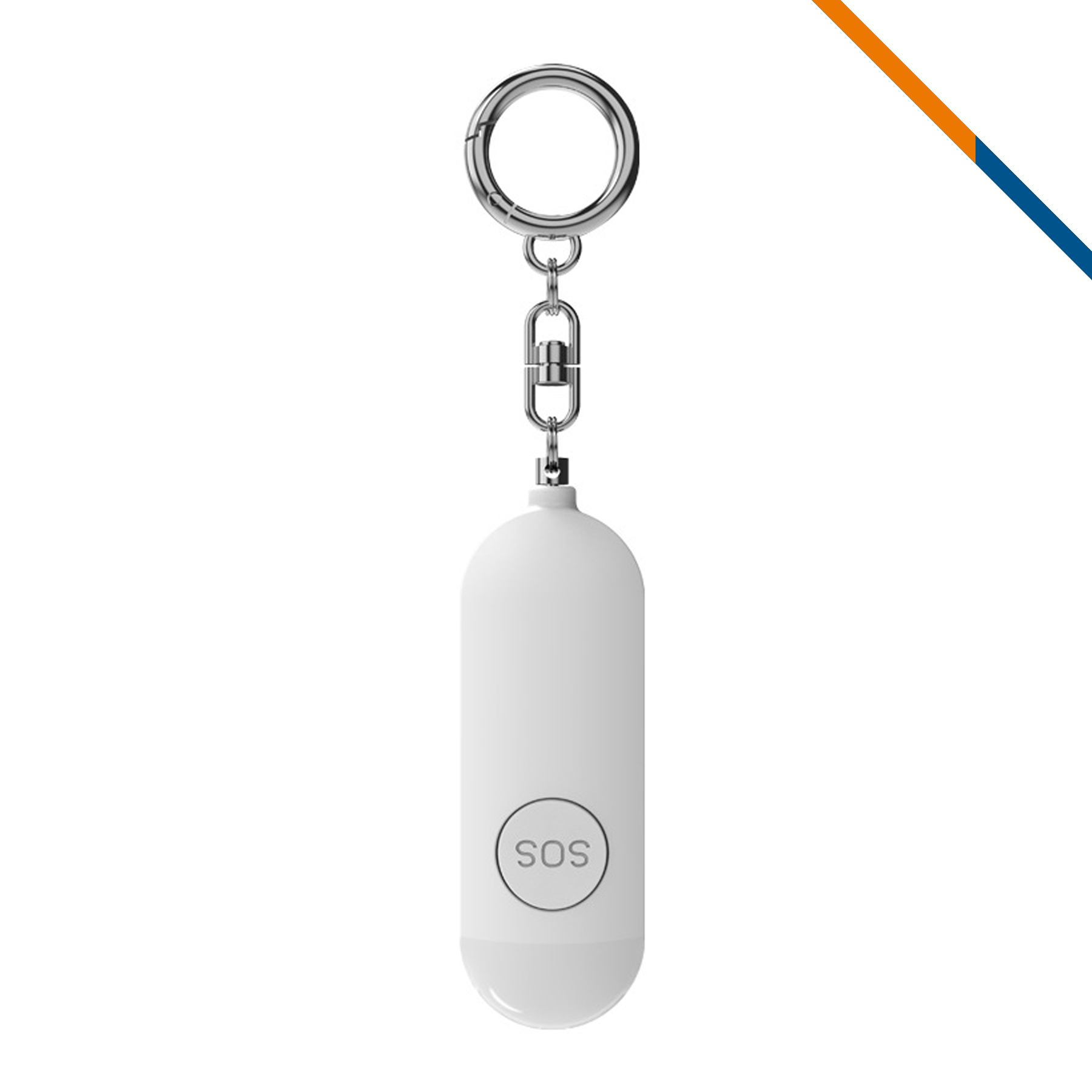 Kelar Rechargeable LED Flashlight Keychain Alarm 6
