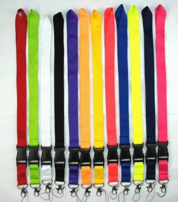 Polyester Lanyards with Detachable Buckle release 6